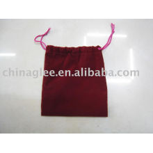 velvet drawstring pouch